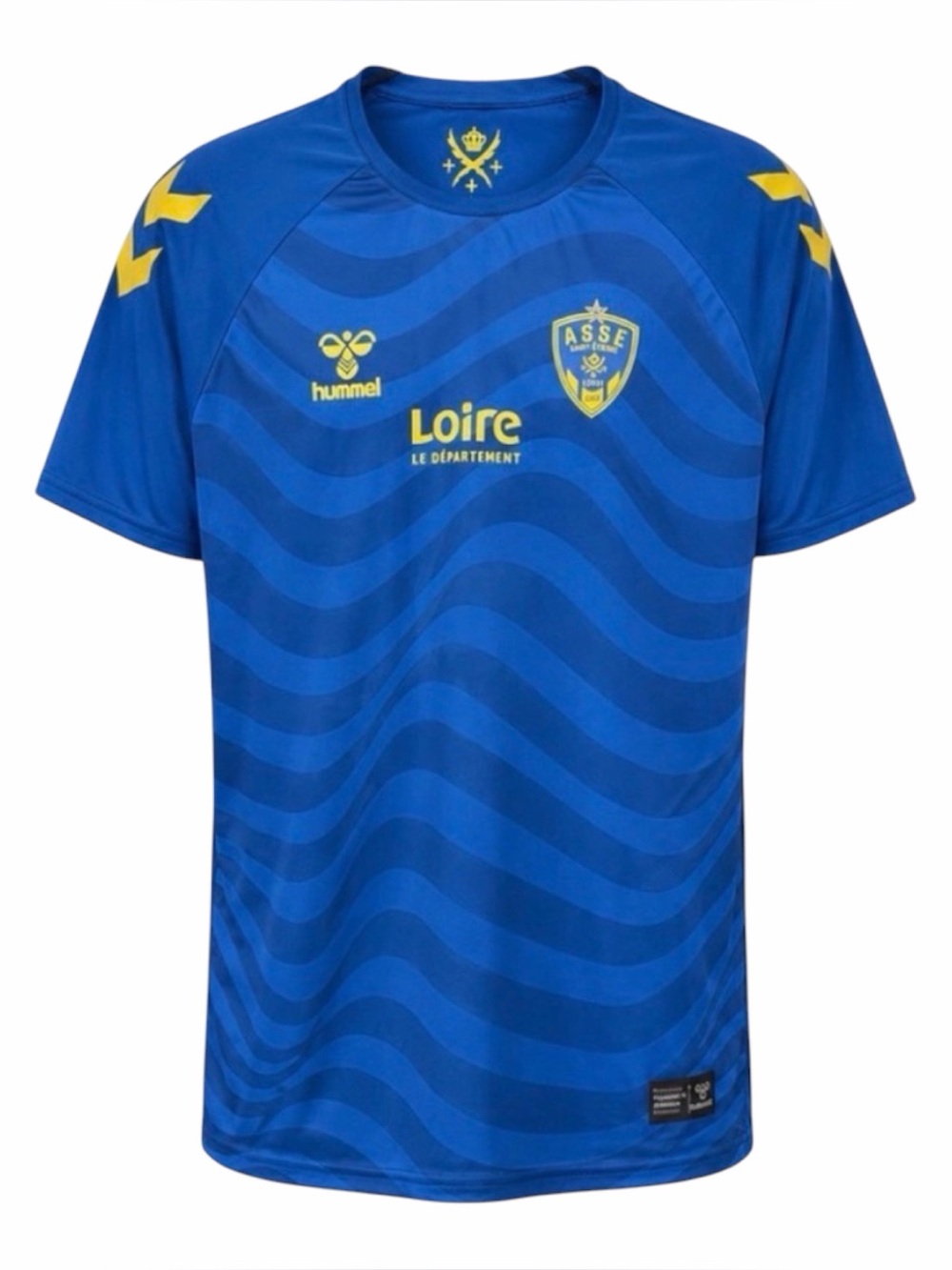 hummel Men’s Blue Loire Soccer Jersey
